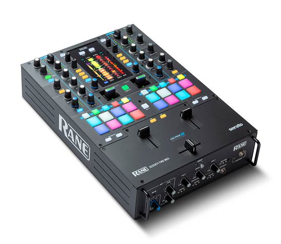 SEVENTY-TWO MKII Professional, premium 2 Channel Mixer for Serato DJ with Multi-Touch Screen, external tension adjust and Performance Pads
