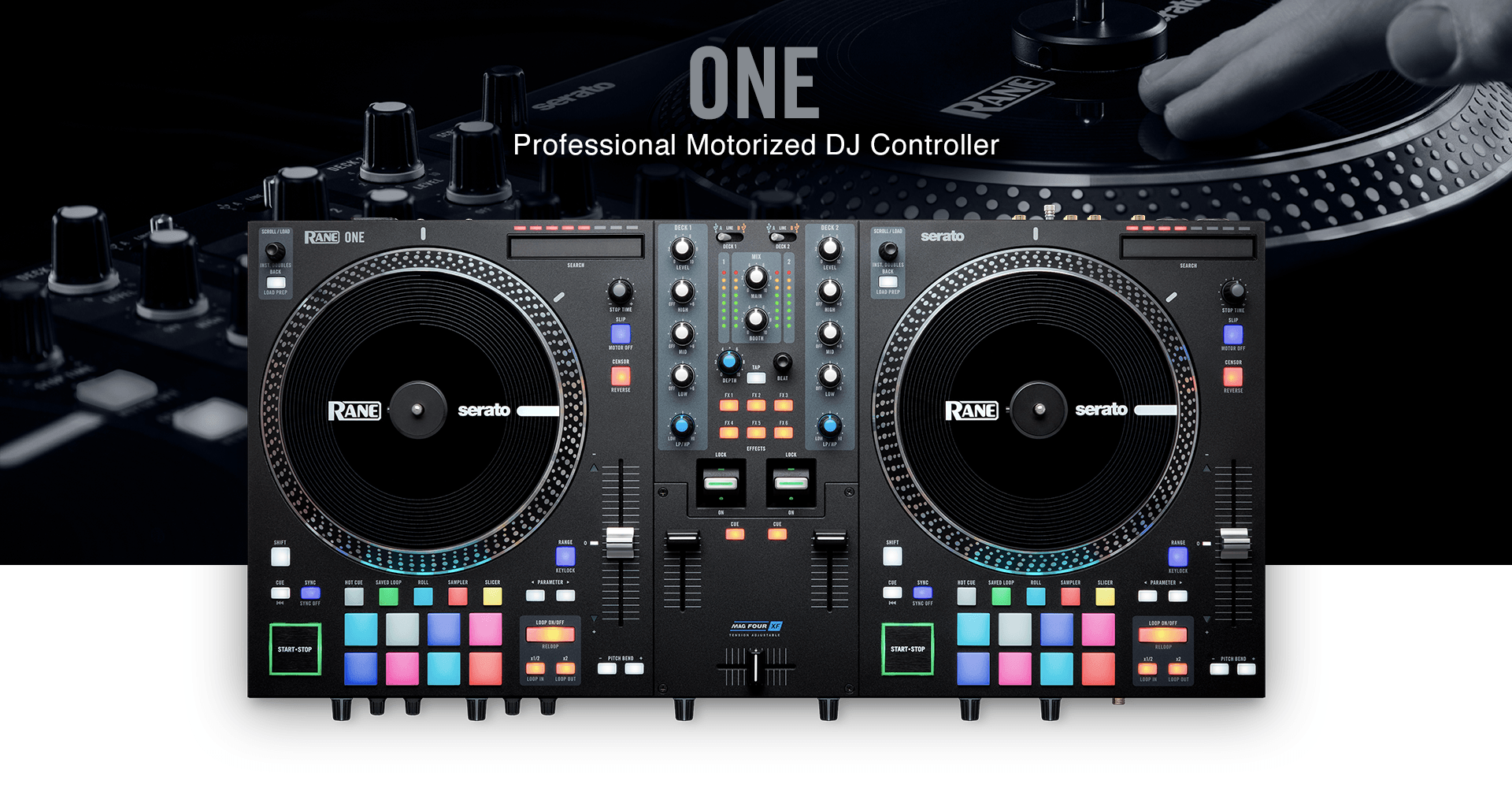 RANE ONE – Professional Motorized DJ Controller
